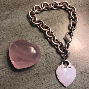 Tiffany & Co. Sterling Silver Heart Bracelet